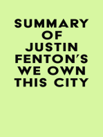 Summary of Justin Fenton's We Own This City