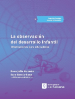 La observación del desarrollo infantil: Orientaciones para educadores