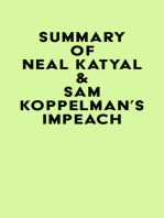 Summary of Neal Katyal & Sam Koppelman's Impeach