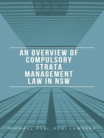 An Overview of Compulsory Strata Management Law in NSW: Michael Pobi, Pobi Lawyers
