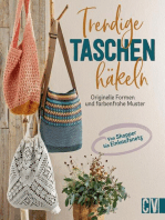 Trendige Taschen häkeln: Originelle Formen und farbenfrohe Muster