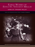 Early Works of Edna St. Vincent Millay (Barnes & Noble Library of Essential Reading): Selected Poetry and Three Plays