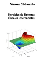 Ejercicios de Sistemas Lineales Diferenciales