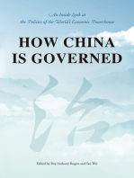 How China Is Governed: An Inside Look at the Politics of the World’s Economic Powerhouse