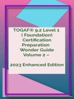 TOGAF® 9.2 Level 1 ( Foundation) Certification Preparation Wonder Guide Volume 2 – 2023 Enhanced Edition: TOGAF® 9.2 Wonder Guide Series, #2