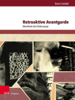 Retroaktive Avantgarde: Manifeste des Diskurspop