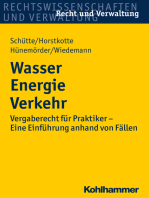 Wasser Energie Verkehr: Vergaberecht für Praktiker - Eine Einführung anhand von Fällen