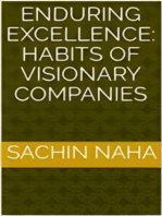 Enduring Excellence: Habits of Visionary Companies