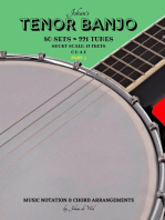 Johan's TENOR BANJO ~ Sets & Tunes (Part 2): Music Notation & Chord Arrangements