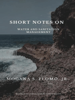 Short Notes On Water And Sanitation Management