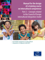 Manual for the design of a training course on intercultural competence - Part 2: Concepts related to the Council of Europe intercultural integration model