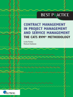 Contract management in project management and service management - the CATS RVM® methodology