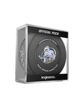 ECHL Jacksonville Icemen 2023-24 Official Game Hockey Puck In Cube