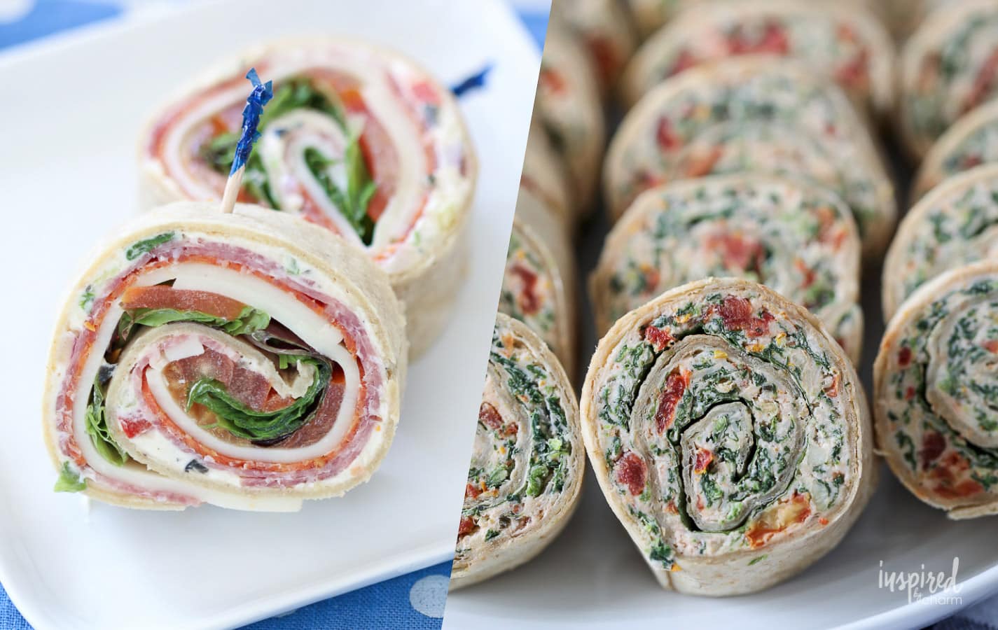 My Favorite Pinwheel Recipes #appetizer #pinwheels #rollups #recipe