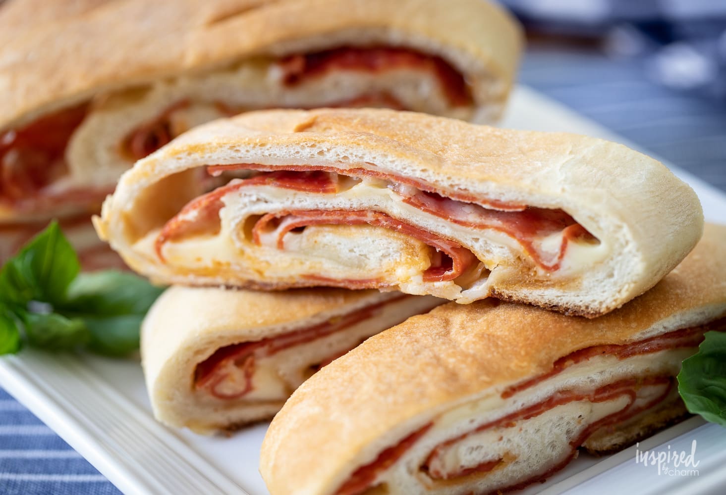 Pizza Bread (Pepperoni Bread) Recipe #pizza #bread #pepperoni #pepperoniroll #recipe #appetizer #snack