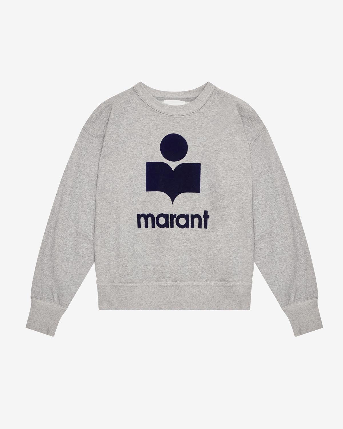 Sweatshirt mobyli Woman Gray and midnight blue 1