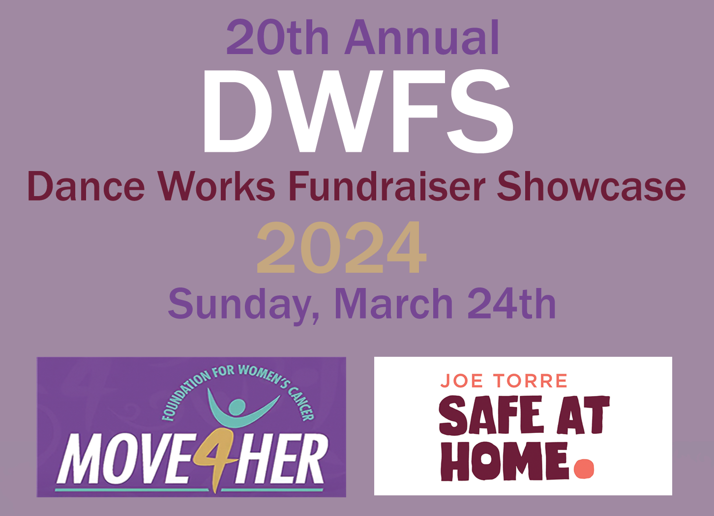 20th Annual Dance Works Fundraiser Showcase event image