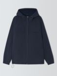 John Lewis ANYDAY Ripstop Hooded Anorak, Navy