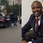 Former Nandi Hills MP Alfred Keter being arrested on June 30, 2024 (right). Keter in a separate incident (right). PHOTOS/Screengrab by K24, X (@alfredarapketer)