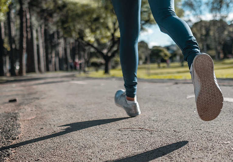 Person running. PHOTO/Pexels