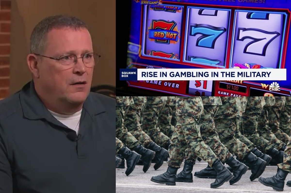 CNBC Gambling Military