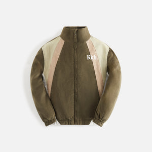 Kith Kids Micro Cord Blocked Track Jacket - Chelonian