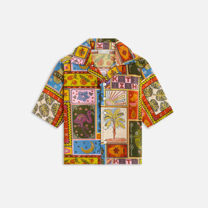 Kith Kids Tropical Tapestry Camp Shirt - Manuscript