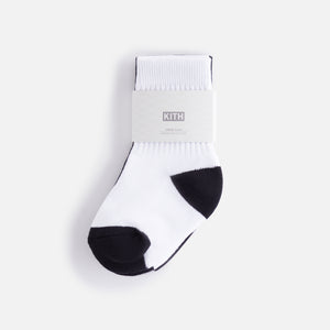 Kith Baby Toddler Classic Crew 2-Pack Socks - White