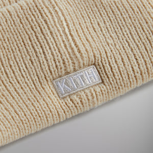 Kith for the New York Yankees Visor Beanie - Sandrift