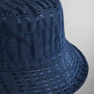 Kith Jacquard Faille Dawson Bucket Hat - Nocturnal