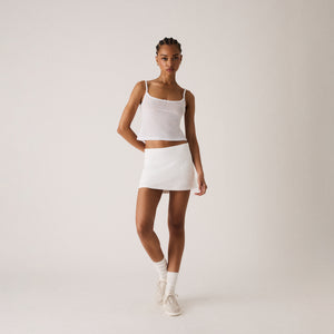 Kith Women Vera Monogram Towel Skirt - White