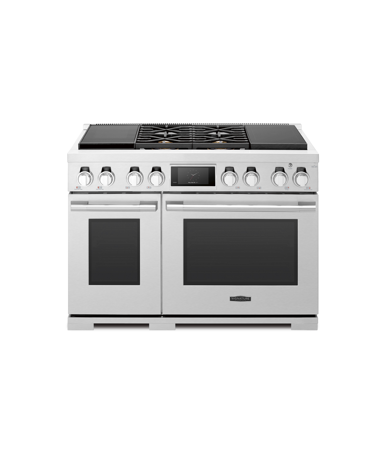 Cuisinière professionnelle biénergie 122 cm 