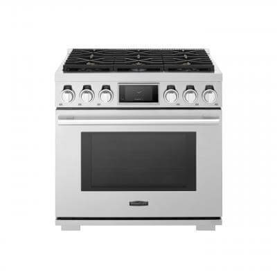 36-inch Gas Pro Range with 6 Burners