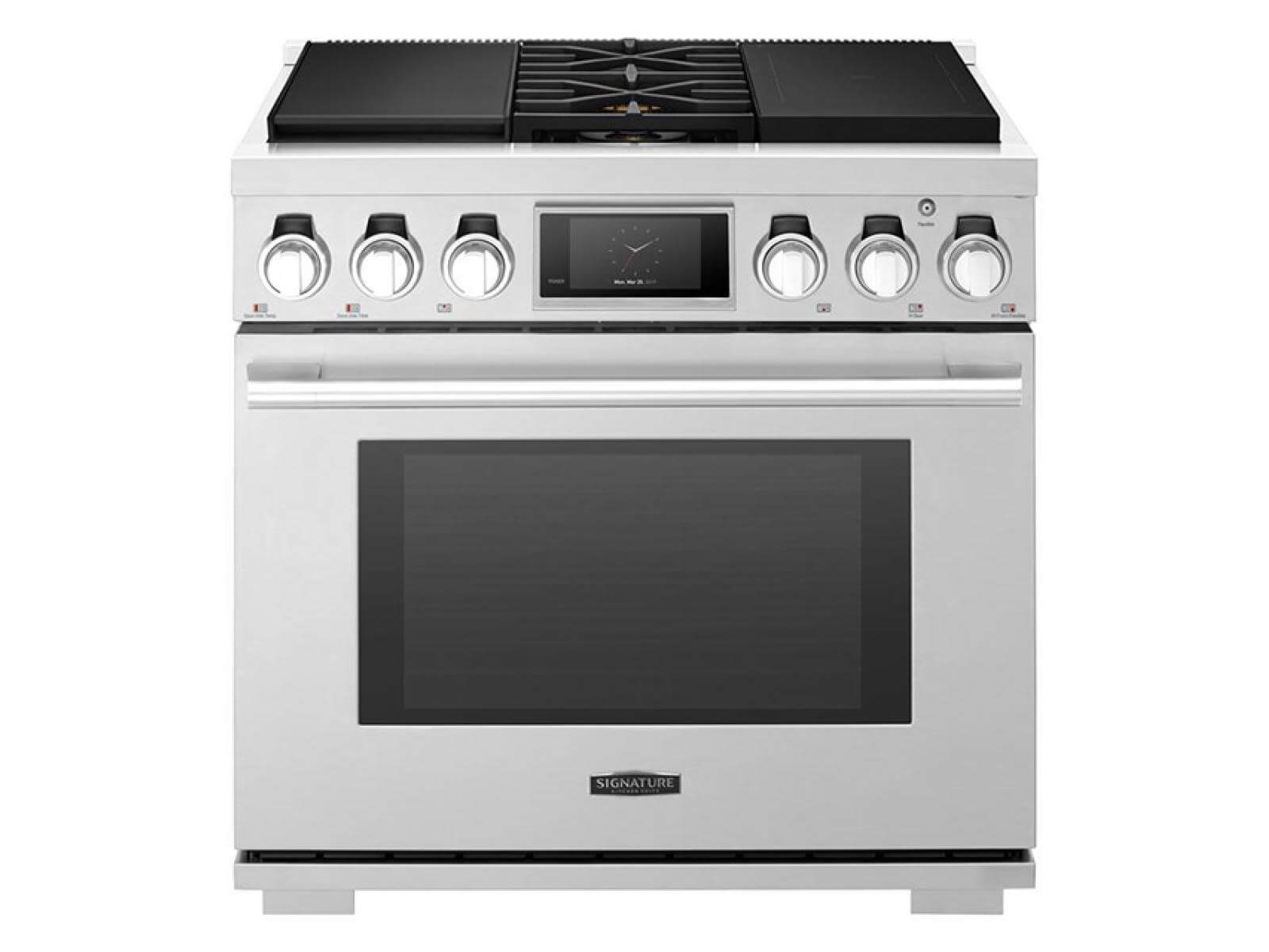 36-inch Dual Fuel Pro Range with Sous Vide and Induction