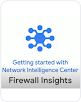 captura de tela dos insights de firewall