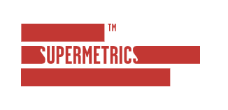 Logo rosso Supermetrics