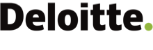 Logo de la société de conseil financier Deloitte