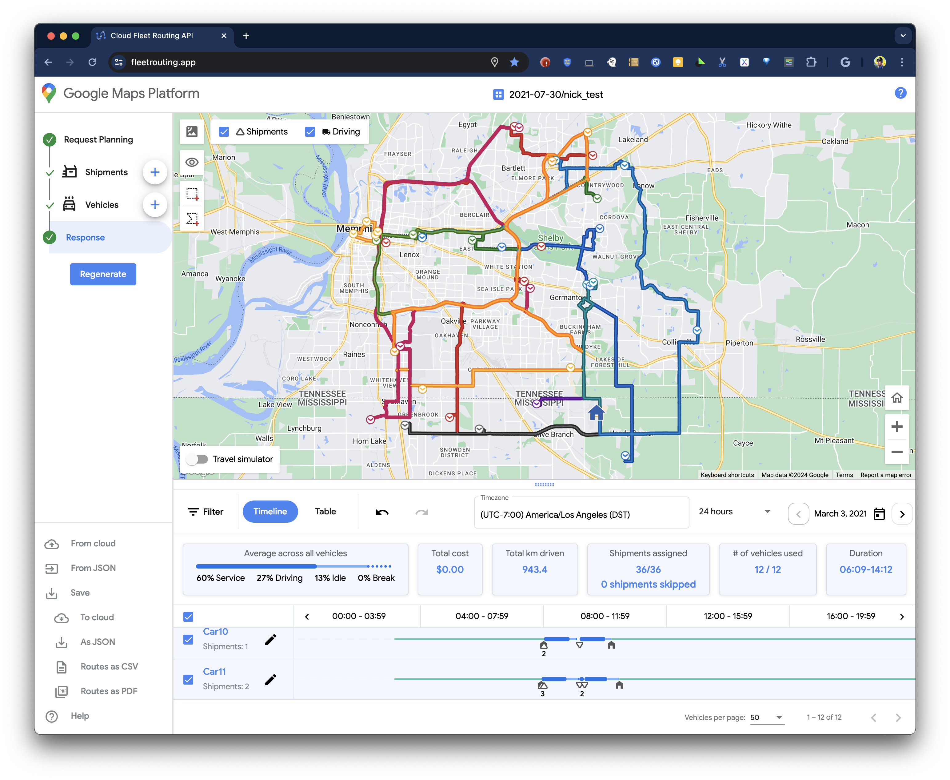 Plan more efficient routes and complete tasks using Route Optimization