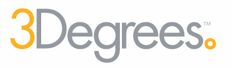 Logotipo de 3degrees