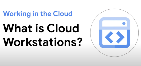 Diapositiva inicial para “¿Qué es Cloud Workstations?”