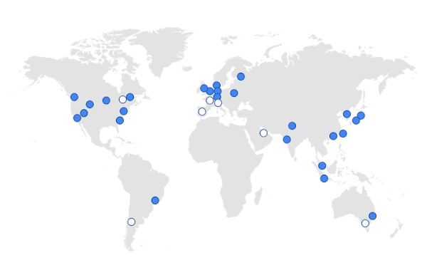 Regional privacy coverage