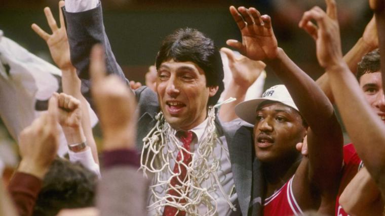 The story behind Jim Valvano's iconic ESPYS speech image