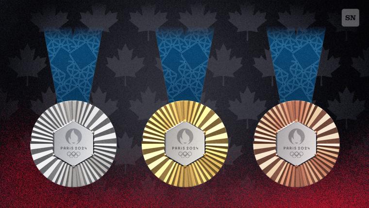 How many medals does Canada have at the 2024 Paris Olympics? image