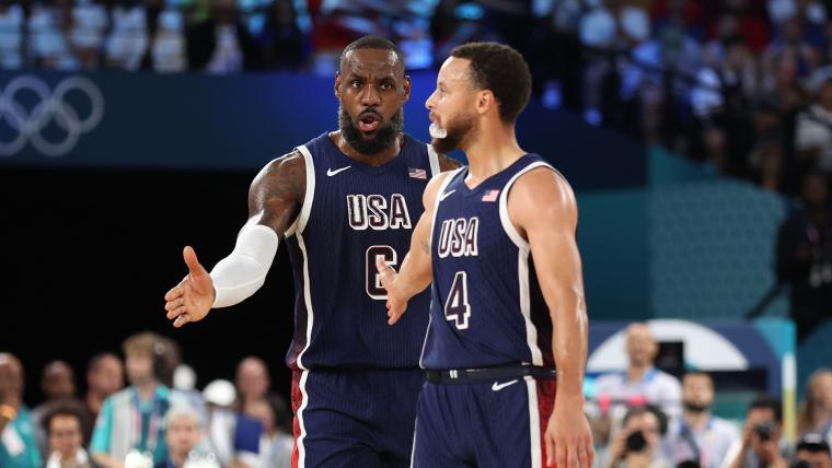 LeBron James and Stephen Curry