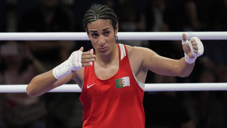 How to watch Imane Khelif's next boxing match at Paris Olympics image