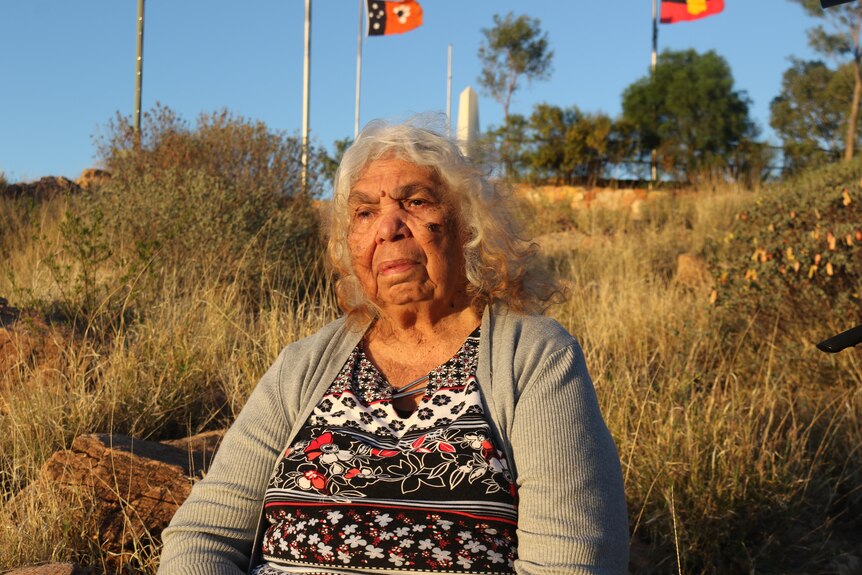 A woman on the land