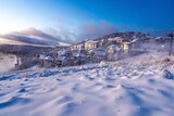 Mount Hotham after a dump of pre-season snow