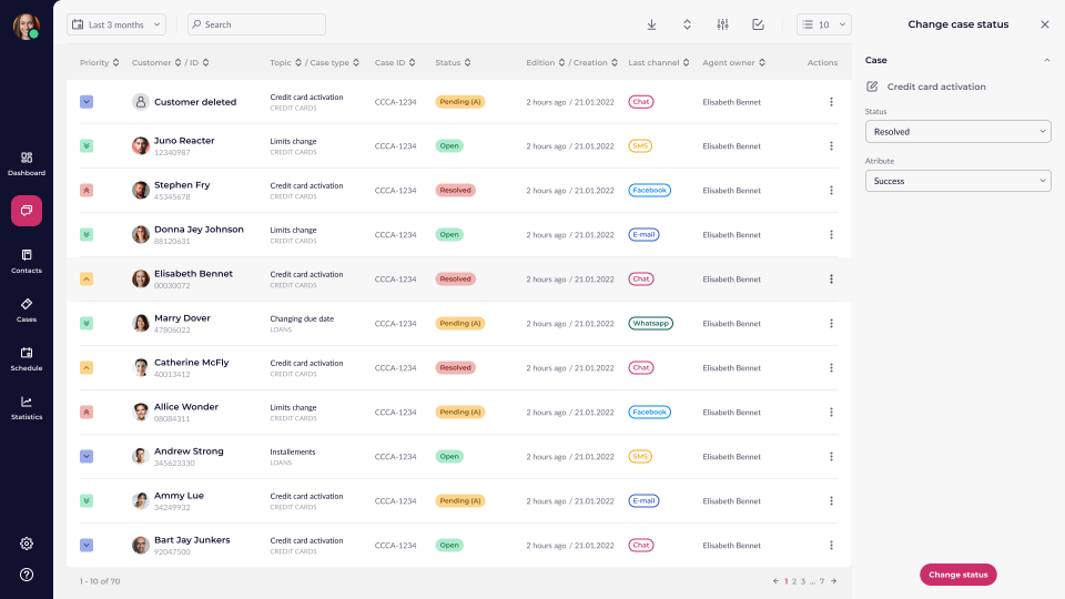 Case management tools