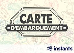 Carte d'embarquement