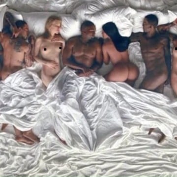 Trending News: Kanye Sleeps With Nude Celebs Including Taylor Swift And Donald Trump In Bizarre NSFW Video